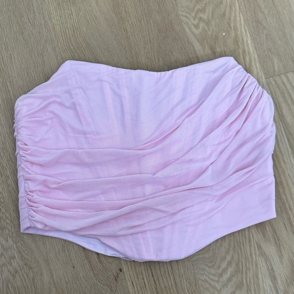 L’VOW pink corset top - Picture 2 of 3